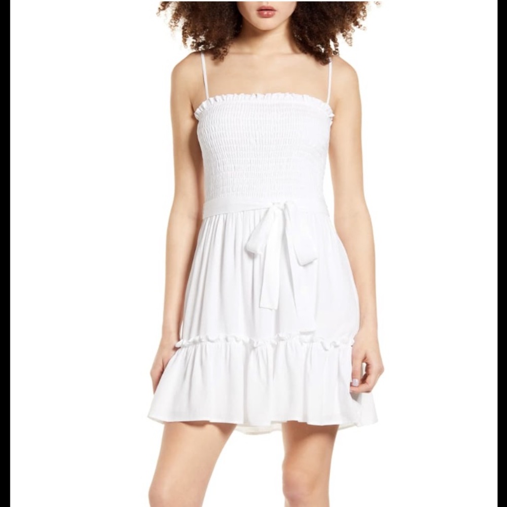 Cute White Sundress